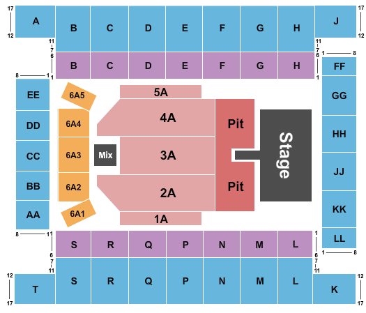 Knoxville Civic Coliseum Parker McCollum Seating Chart