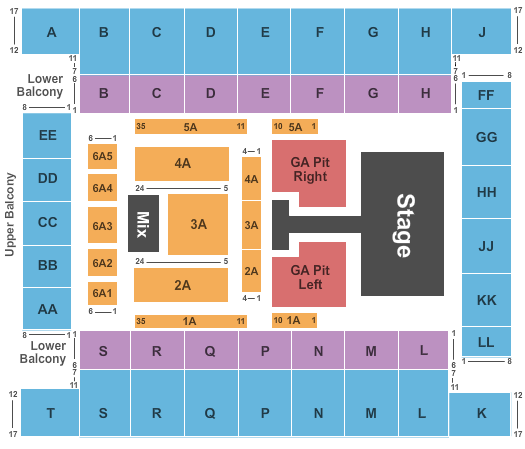 Knoxville Civic Coliseum Thomas Rhett Seating Chart