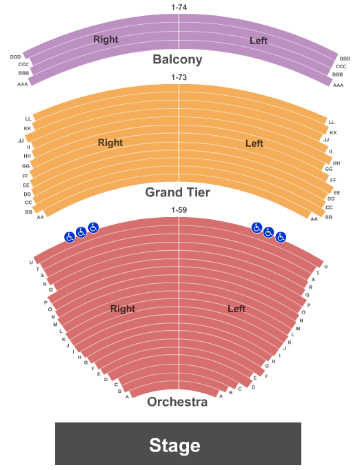 Koger Center For The Arts Seating Chart