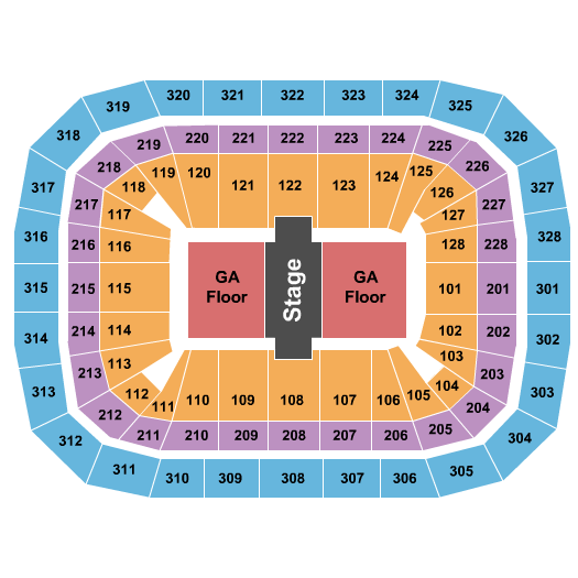 Kohl Center Mumford & Sons Seating Chart