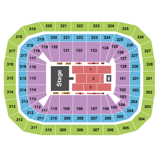Kohl Center Seating Chart