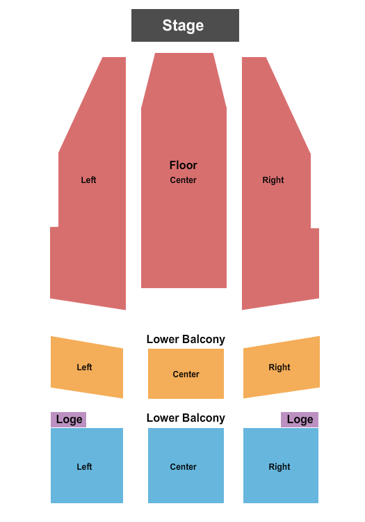 Kohler Memorial Theatre End Stage Seating Chart