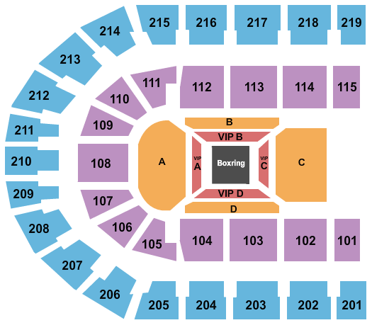 Rudolf Weber-Arena WWE Seating Chart