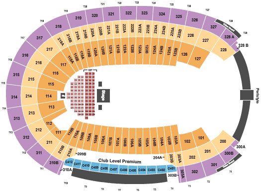 Los Angeles Memorial Coliseum Outloud Seating Chart