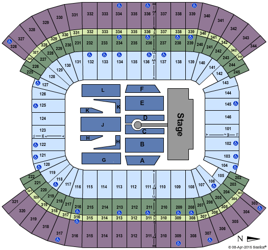 Nissan Stadium - Nashville Rolling Stones Seating Chart