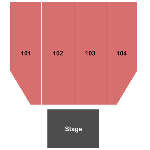 La Crosse Center 1964 The Tribute Seating Chart