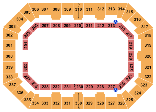 La Crosse Center Monster Jam Seating Chart