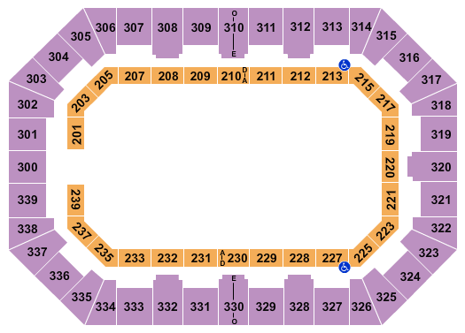 La Crosse Center Open Floor Seating Chart