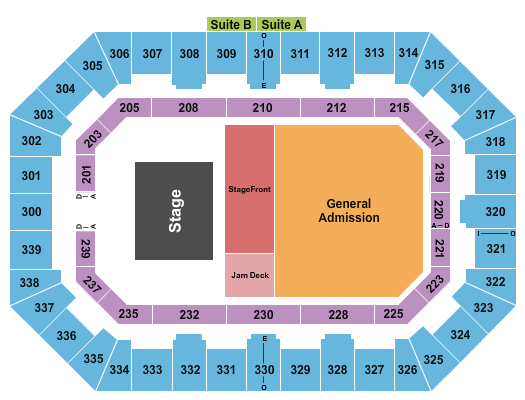 La Crosse Center Riverfront Revolt Seating Chart