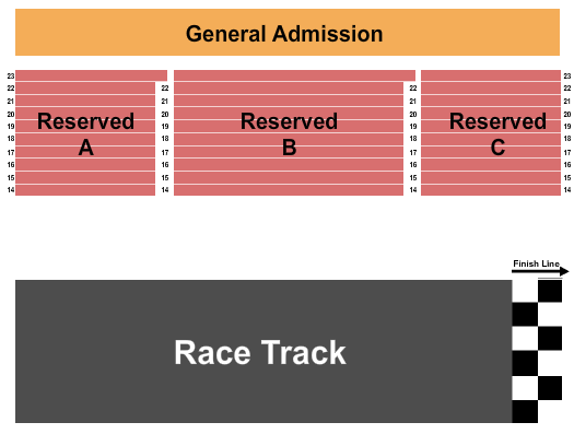 La Crosse Fairgrounds Speedway Racing Seating Chart