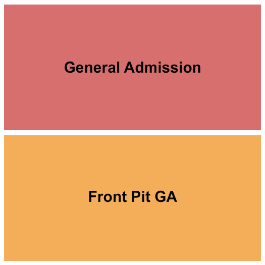 KFC Yum! Center GA/Front Pit Seating Chart