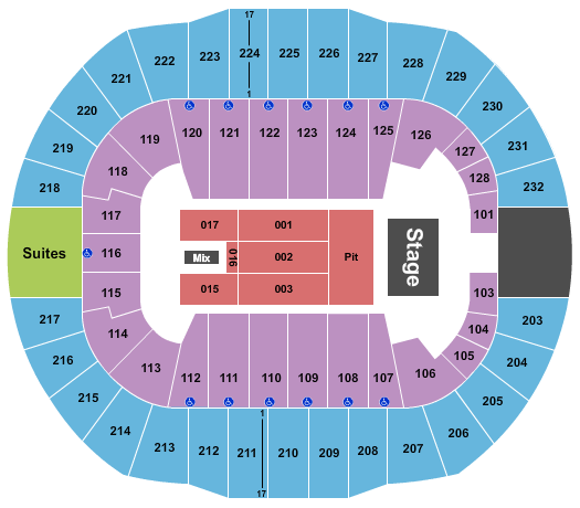 Cajundome Seating Chart