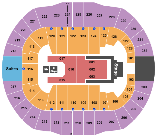 Cajundome Jelly Roll 2 Seating Chart