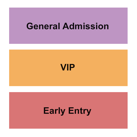 Lake City Church GA VIP Early Entry Seating Chart