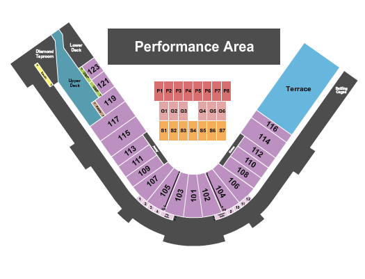 Lake Elsinore Diamond Next Event Seating Chart