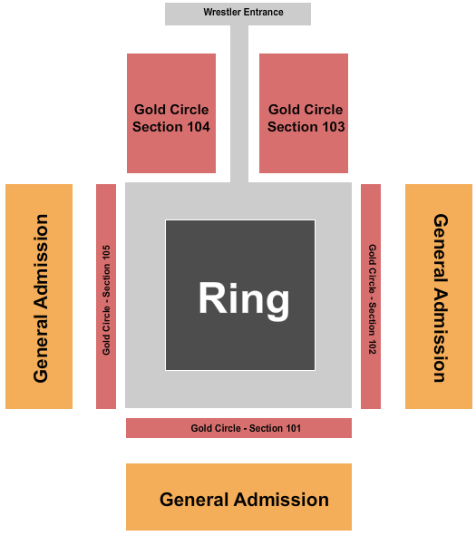 Armory Seating Chart