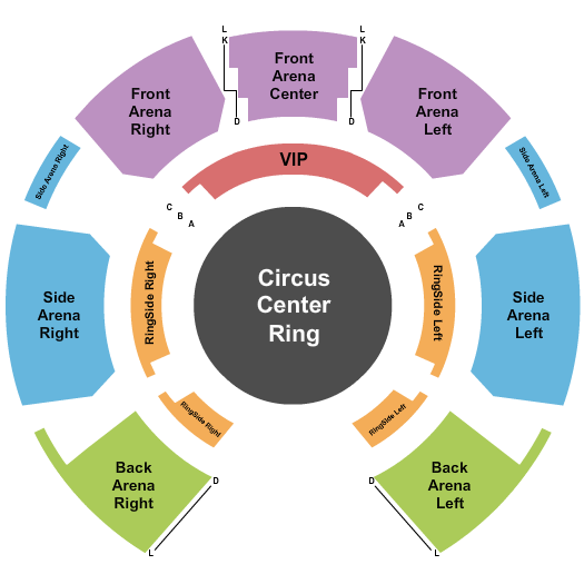 Lakeside Church Circus Vargas Seating Chart