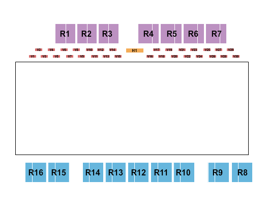Sandhills Global Event Center Rodeo Seating Chart
