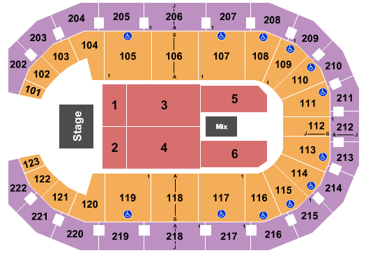 Landers Center Gaither Vocal Band Seating Chart
