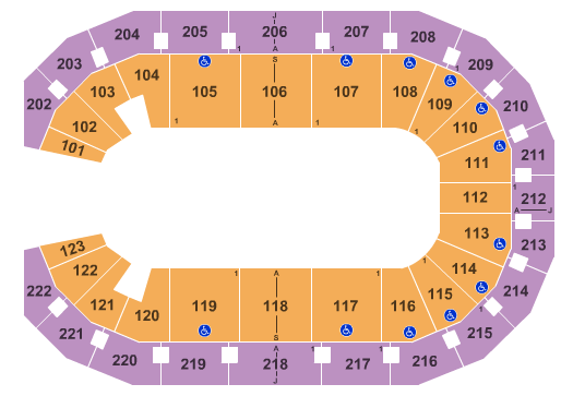 Landers Center Marvel Universe Seating Chart