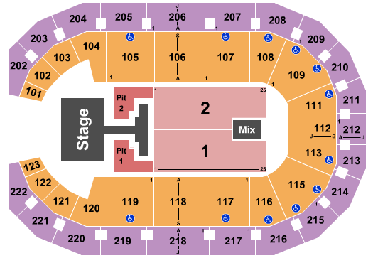 Landers Center Phil Wickham Seating Chart