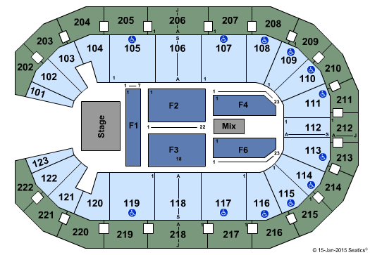 Landers Center R Kelly Seating Chart