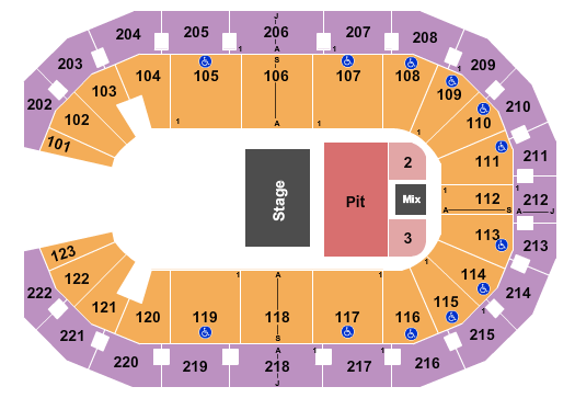 Landers Center Riley Green Seating Chart