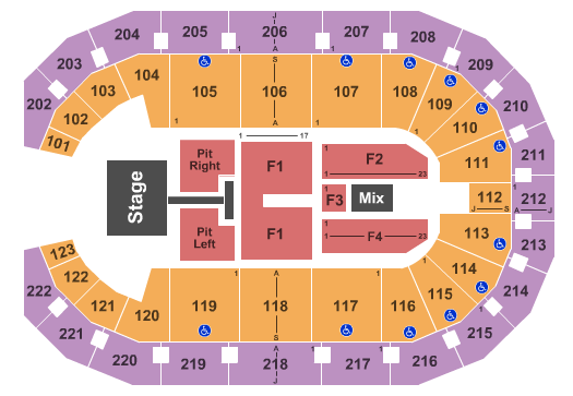 Landers Center Thomas Rhett Seating Chart