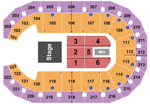 Landers Center Weird Al Yankovic Seating Chart
