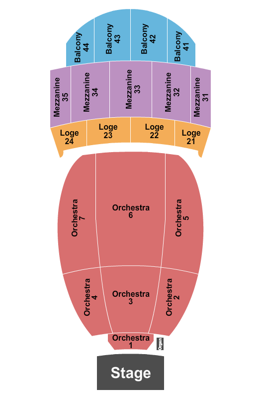 Landmark Loews Theatre venue and seating information