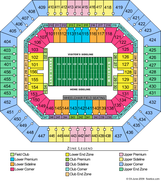 Hard Rock Stadium Super Bowl Seating Chart