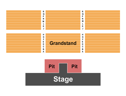 Lane County Fair - Main Stage Seating Chart
