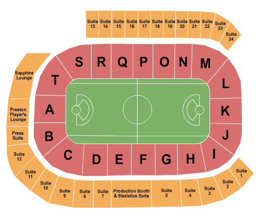 Langley Events Centre End Stage Seating Chart
