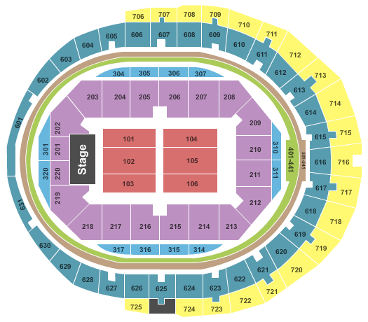 Lanxess Arena End Stage Seating Chart