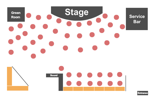 Laugh Factory At Silver Legacy Casino End Stage Seating Chart