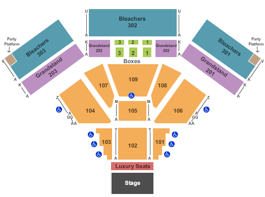 Laughlin Events Center Carrie Underwood Seating Chart