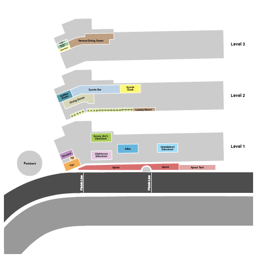 Laurel Park Racing Seating Chart