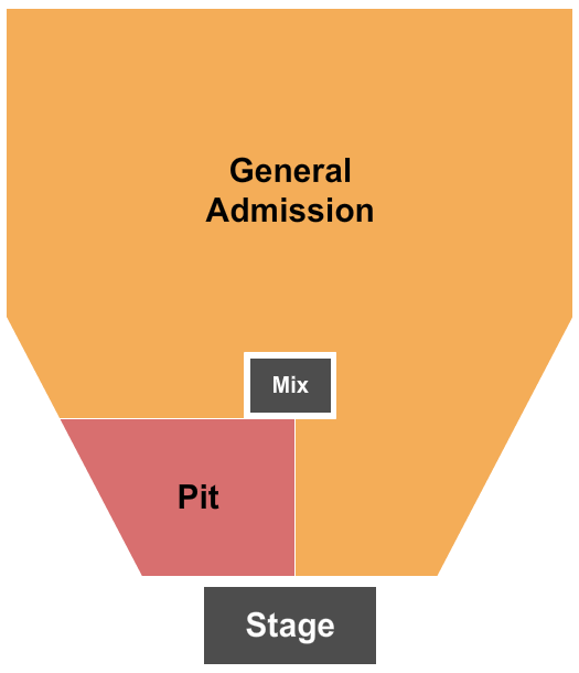 Lauridsen Amphitheater at Water Works Park GA/Pit Seating Chart