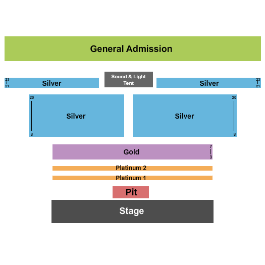 Lawrenceburg Rotary Park End Stage Seating Chart