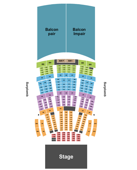 Crazy Country Western Le Theatre Capitole Seating Chart