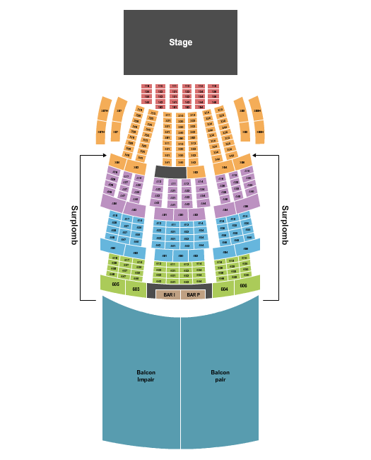 Le Theatre Capitole Seating Chart