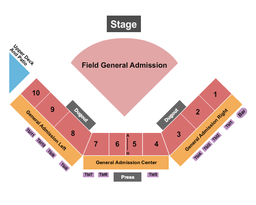 League Stadium Seating Chart