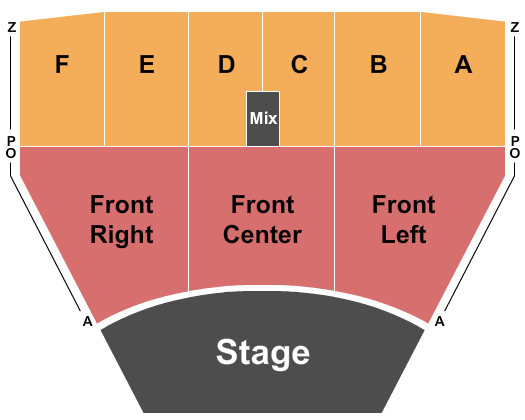 Lee Park Church Endstage Seating Chart