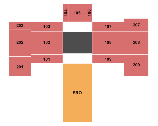 Leeman Turner Arena at Grace Hall Wrestling Seating Chart