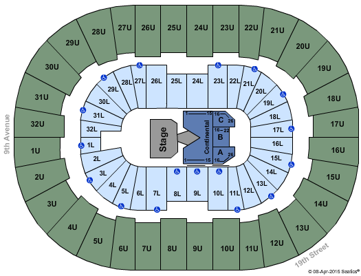 Legacy Arena at The BJCC Ariana Grande Seating Chart