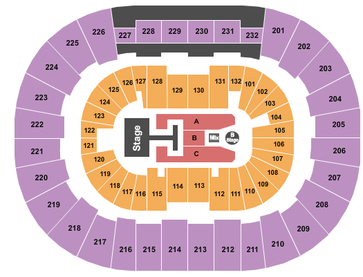 Legacy Arena at The BJCC Descendants & Zombies Seating Chart