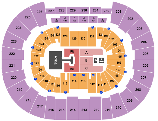 Legacy Arena at The BJCC Seating Chart