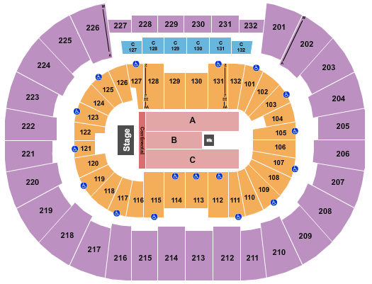 Legacy Arena at The BJCC Seating Chart