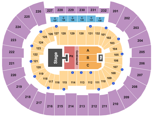 Legacy Arena at The BJCC Jason Aldean Seating Chart