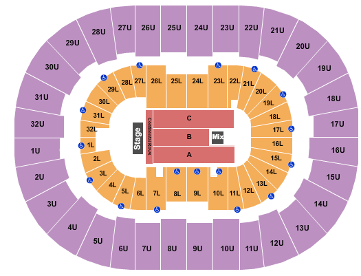Legacy Arena at The BJCC Jeff Dunham Seating Chart